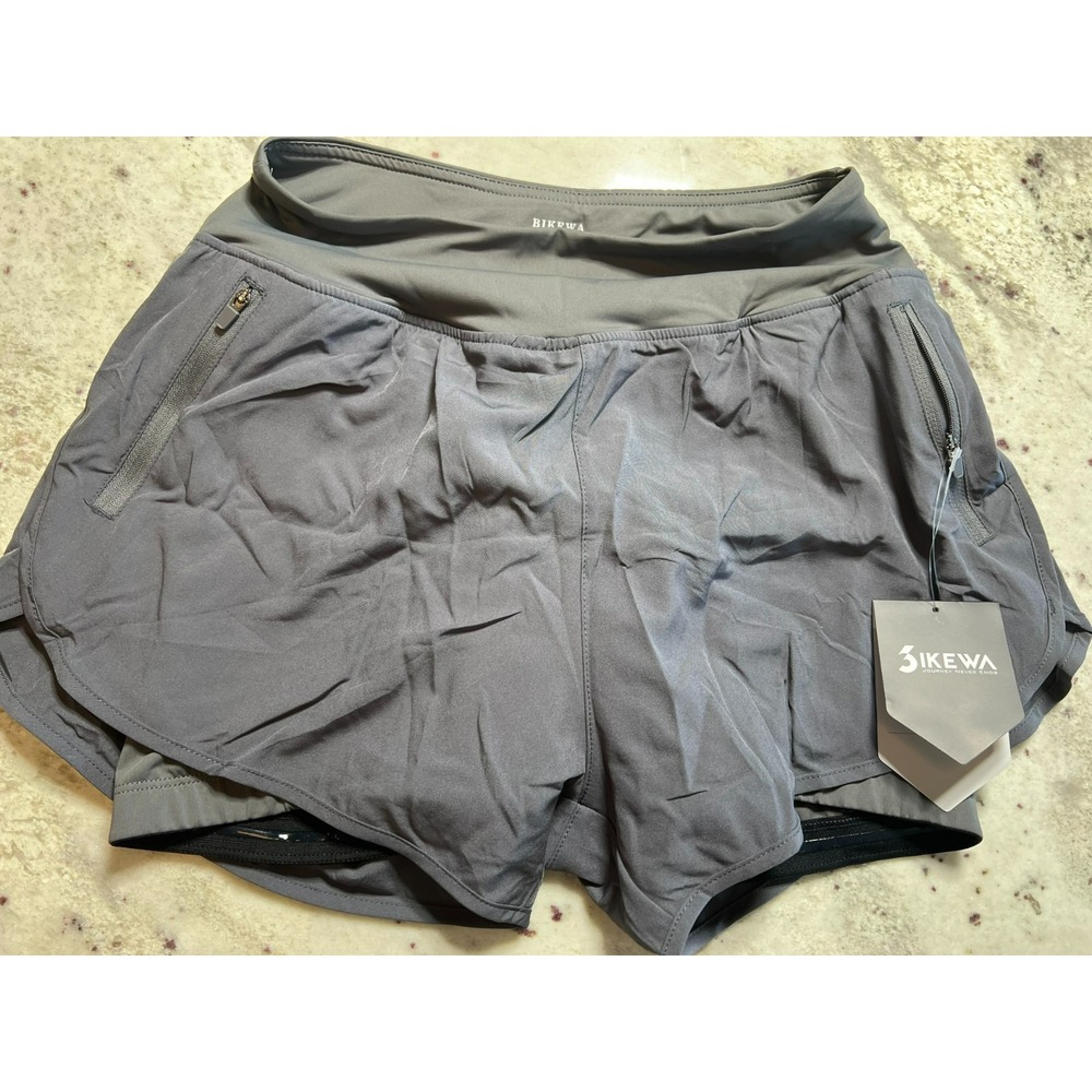 Bikewa Womens Small Cycling Shorts Dark Grey Cycler Cyclist Bike Biking
